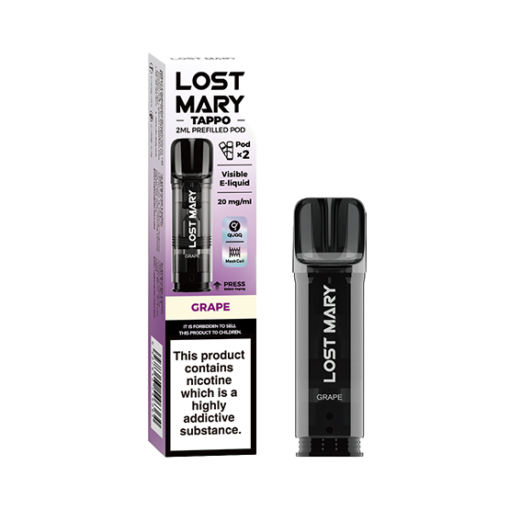 Grape Tappo Prefilled Pods by Lost Mary