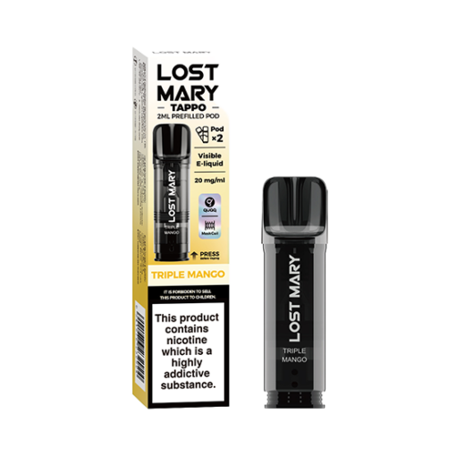 Triple Mango Tappo Prefilled Pods by Lost Mary